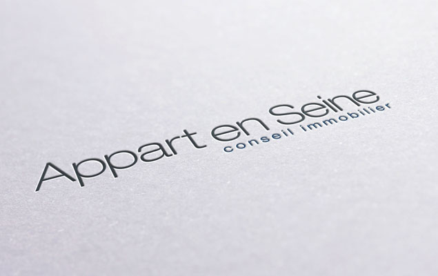 Création du logo pour l'Agence Immobilière Appart En Seine