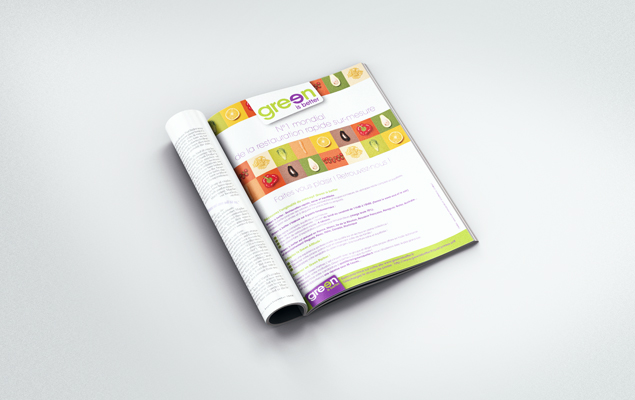 Création des annonce pub pour la présentation du réseau de franchise Green Is Better
