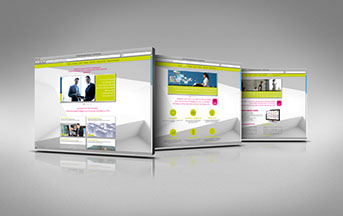 Quelques unes des réalisations graphiques pour le web et pour des applications de David Rouxel - Rouxel Communication